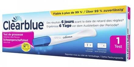 Clearblue Early detection zwangerschapstest - 000
