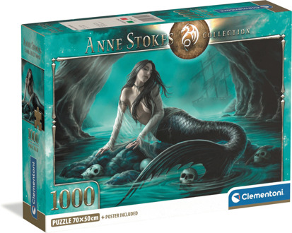 Clementoni Anne Stokes - The Mermaid's Lament Puzzel (1000 stukjes)