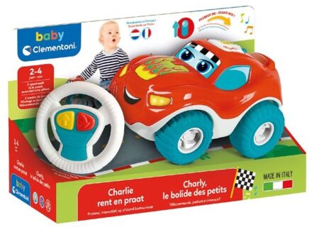 Clementoni Baby R/C Charlie De Pratende Auto
