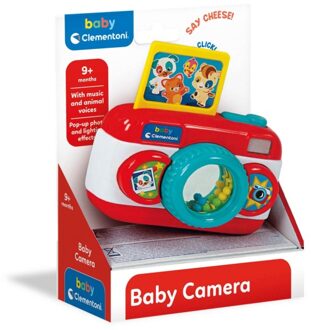 Clementoni Babycamera Junior 14 X 20 Cm +9 Maanden Rood/blauw