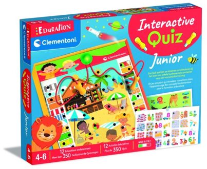 Clementoni Clemtoni Interactieve Quiz Junior 4-6 Jaar
