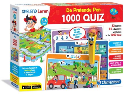 Clementoni De Pratende Pen 1000 quiz