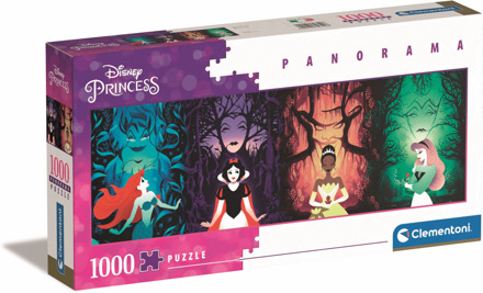 Clementoni Disney - Prinsessen Panorama Puzzel (1000 stukjes)