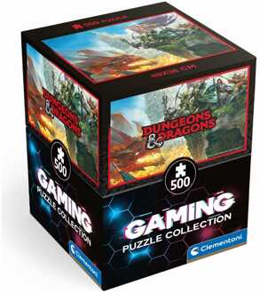Clementoni Dungeons & Dragons Gaming Puzzle Collection Jigsaw Puzzle Attack of the Dragon (500 pieces)