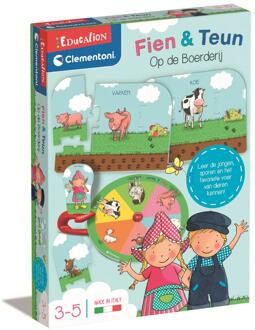 Clementoni Fien En Teun Op De Boerderij