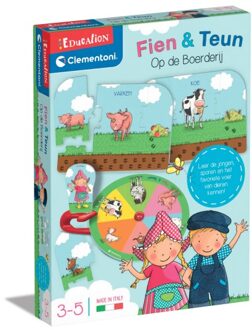 Clementoni Fien En Teun Op De Boerderij