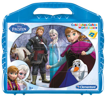Clementoni Frozen Blokpuzzel - 12 blokken