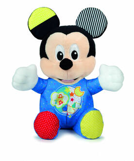 Clementoni Knuffel Met Muziek En Licht Mickey Mouse Blauw