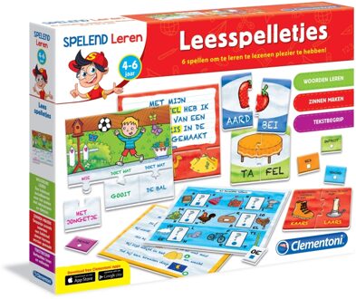 Clementoni Leesspelletjes Multikleur