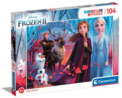 Clementoni legpuzzel Frozen 2 junior karton 104 stukjes