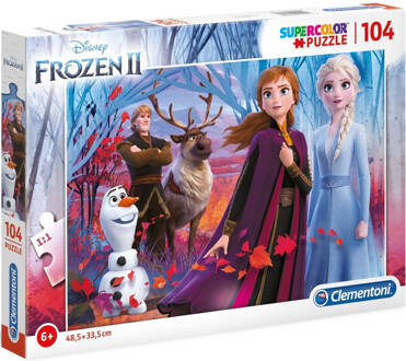 Clementoni legpuzzel Frozen 2 junior karton 104 stukjes