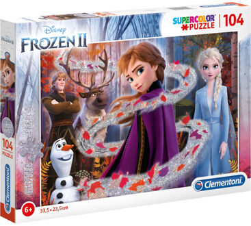 Clementoni Legpuzzel Frozen Ii Meisjes Karton 104 Stukjes