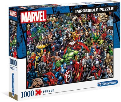 Clementoni legpuzzel Marvel Impossible Puzzle 1000 stukjes