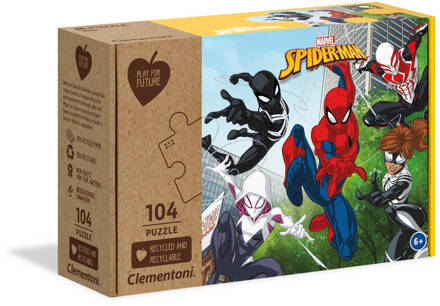 Clementoni Legpuzzel Marvel Spider-man Junior Karton 104 Stukjes