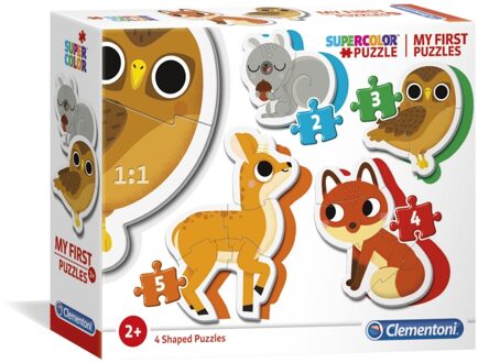 Clementoni Legpuzzel My First Puzzles Forest Animals 30 Stuks