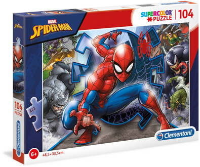 Clementoni Legpuzzel Spiderman 104 Stukjes