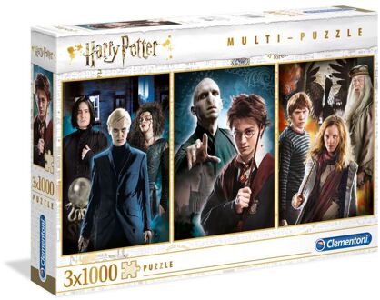 Clementoni Legpuzzelset Harry Potter 42 X 28 Cm 3000-delig