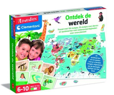 Clementoni Ontdek De Wereld Dierenspel (2009826)