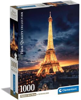 Clementoni puzzel 1000pcs tour eiffel