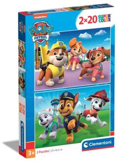 Clementoni puzzel 2x20pcs Paw Patrol