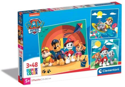 Clementoni puzzel 3x48pcs Paw Patrol