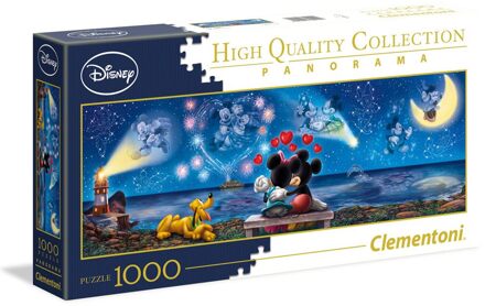 Clementoni puzzel Panorama Disney Mickey en Minnie 1000 stukjes