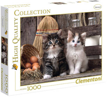 Clementoni Puzzel Schattige Katjes - 1000 Stukjes