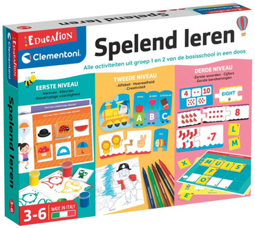 Clementoni Spelend leren - Leerspel Kleuterschool