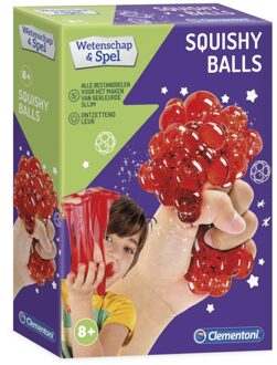 Clementoni Squeezy ballen maken junior 21,5 x 15 cm 9-delig Multikleur