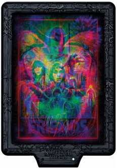 Clementoni Stranger Things Metamorphic Art Collection Jigsaw Puzzle with Light-Up Effect The Upside (520 pieces)
