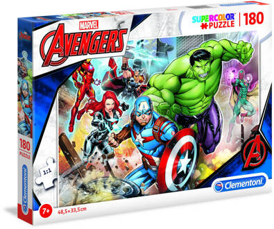 Clementoni Supercolor Avengers Legpuzzel 180 Stukjes