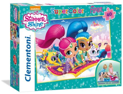 Clementoni Vloerpuzzel Shimmer & Shine, 40st.
