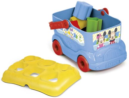 Clementoni Vormenbus Mickey & Minnie Mouse 22 Cm Blauw