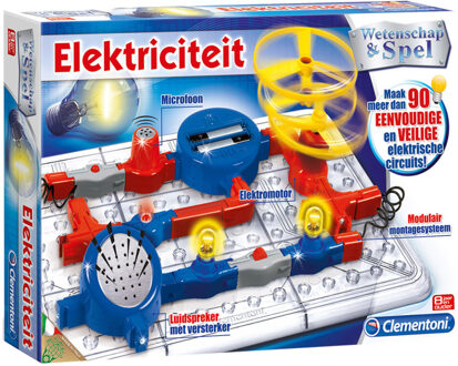 Clementoni Wetenschap En Spel - Elektriciteit Junior 90 Circuits