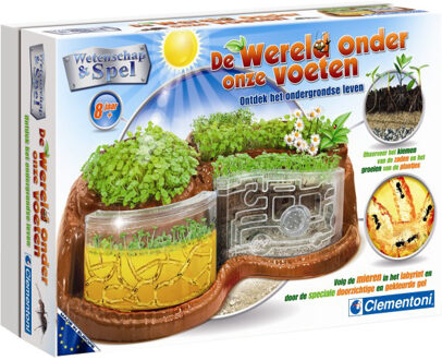 Clementoni Wetenschap & Spel: De wereld onder onze voeten