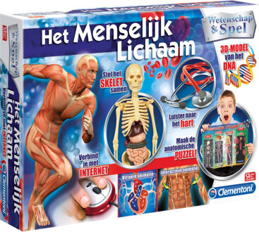 Clementoni Wetenschap & Spel Het menselijk lichaam