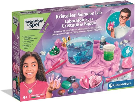 Clementoni Wetenschap & Spel - Kristallen Sieraden Lab