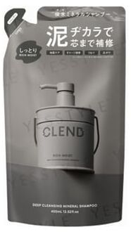 Clend Rich Moist Deep Repair Mineral Shampoo Refill 400ml