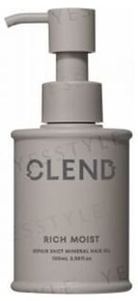 Clend Rich Moist Repair Shot Mineral Hair Oil 100ml