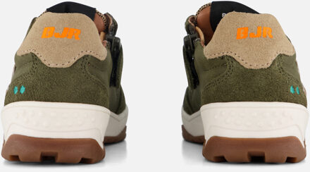 Cleo Chunky Sneakers groen Leer - 23,24,25,26,27