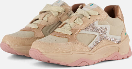 Cleo Chunky Sneakers roze Leer - 23,24,25,26