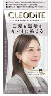 Cleodite Cleary Gray Hair Color Bright Greige