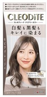 Cleodite Cleary Gray Hair Color Sepia Greige