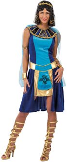 Cleopatra Koningin Kostuum Maya Blauw