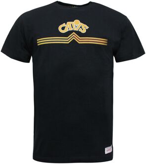 Cleveland Cavaliers Kort Split Trad Heren T-shirt - maat Zwart