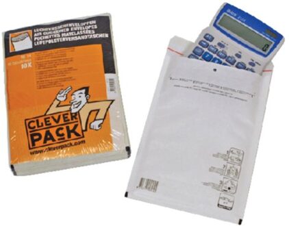 Cleverpack Envelop CleverPack luchtkussen nr14 180x265mm wit 10stuks