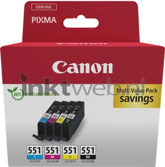 CLI-551 Cartridges Combo Pack Inkt