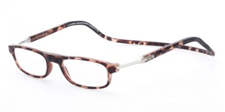 CliC Flex Frosted havanna / zwart - +2.5