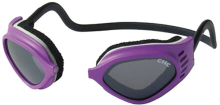 CliC Sport Goggle Small paars met zwarte spiegel glazen