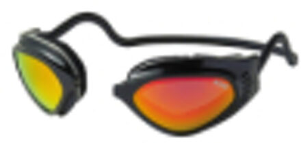 Clic Sport Goggle Small Zwart/oranje spiegel Zwart/Oranje